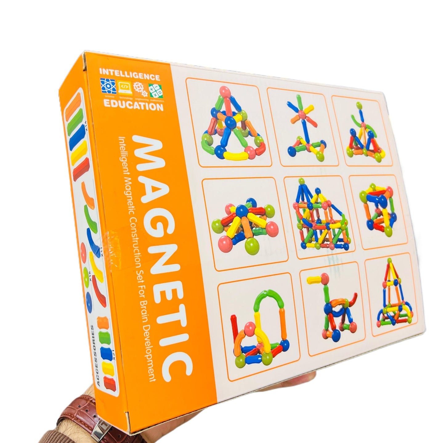 Magnetic Building Blocks Set for Kids (25/36/42/64 PCS) | STEM Magnet Balls & Rods Educational Toy for Toddlers & Preschoolers Age 3+ - Mahal Al MadinahMahal Al MadinahMahal Al Madinah36 pcsMagnetic Building Blocks Set for Kids (25/36/42/64 PCS) | STEM Magnet Balls & Rods Educational Toy for Toddlers & Preschoolers Age 3+ Mahal Al MadinahMagnetic Building Blocks Set for Kids (25/36/42/64 PCS) | STEM Magnet Balls & Rods Educational Toy for Toddlers & Preschoolers Age 3+