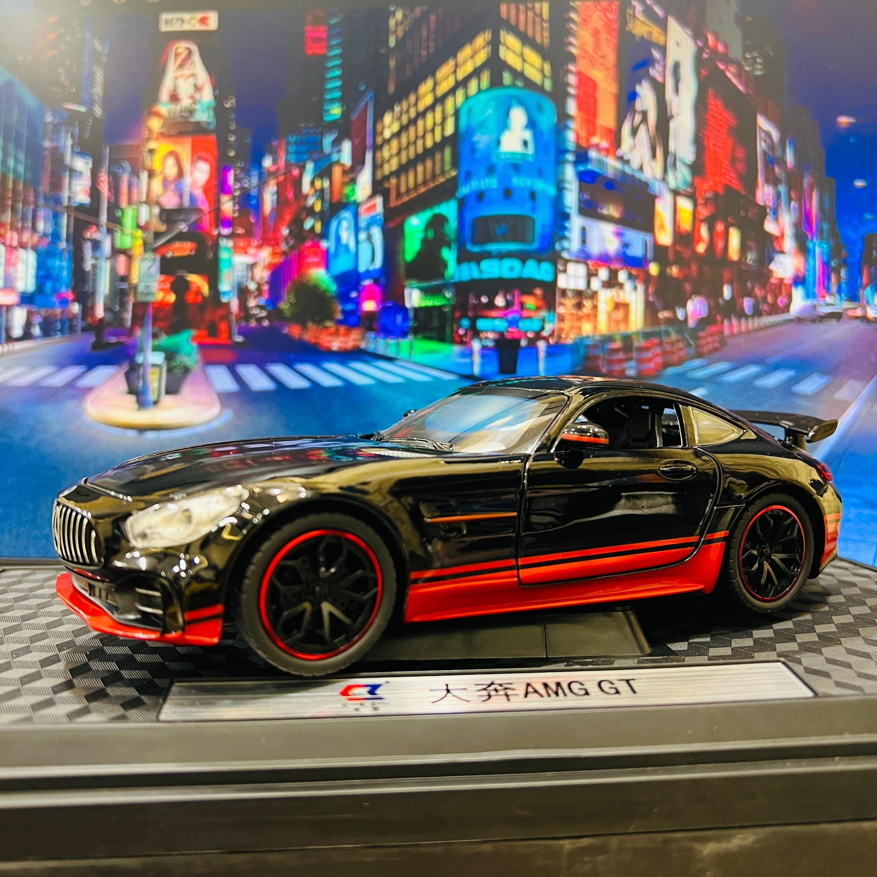 Mercedes - AMG GT V8 Turbo Diecast Model Car | 1:24 Scale Metal Coupe by CHE ZHI – Premium Collector’s Edition (Black) - Mahal Al MadinahMahal Al MadinahMahal Al MadinahBlackMercedes - AMG GT V8 Turbo Diecast Model Car | 1:24 Scale Metal Coupe by CHE ZHI – Premium Collector’s Edition (Black) Mahal Al MadinahMercedes - AMG GT V8 Turbo Diecast Model Car | 1:24 Scale Metal Coupe by CHE ZHI – Premium Collector’s Edition (Black)