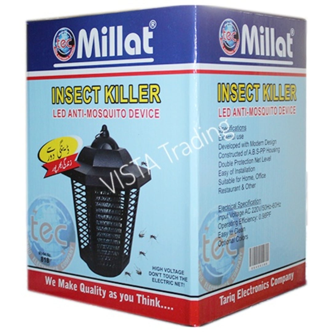 Millat Big LED Insect Killer – Model 818 | Mosquito & Insect Zapper for Home & Office Use - Mahal Al MadinahMahal Al MadinahMahal Al MadinahMillat Big LED Insect Killer – Model 818 | Mosquito & Insect Zapper for Home & Office Use Mahal Al MadinahMillat Big LED Insect Killer – Model 818 | Mosquito & Insect Zapper for Home & Office Use
