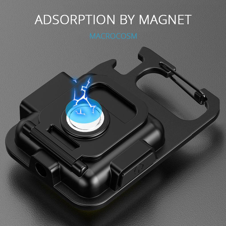 Mini Magnetic COB Keychain Flashlight – 800 Lumens USB Rechargeable Light | 3 Modes, Folding Stand, Pocket Torch for Outdoor & Work Use - Mahal Al MadinahEmergency Flashlight / Tactical TorchMahal Al MadinahMahal Al MadinahMini Magnetic COB Keychain Flashlight – 800 Lumens USB Rechargeable Light | 3 Modes, Folding Stand, Pocket Torch for Outdoor & Work UseMini Magnetic COB Keychain Flashlight – 800 Lumens USB Rechargeable Light | 3 Modes, Folding Stand, Pocket Torch for Outdoor & Work Use