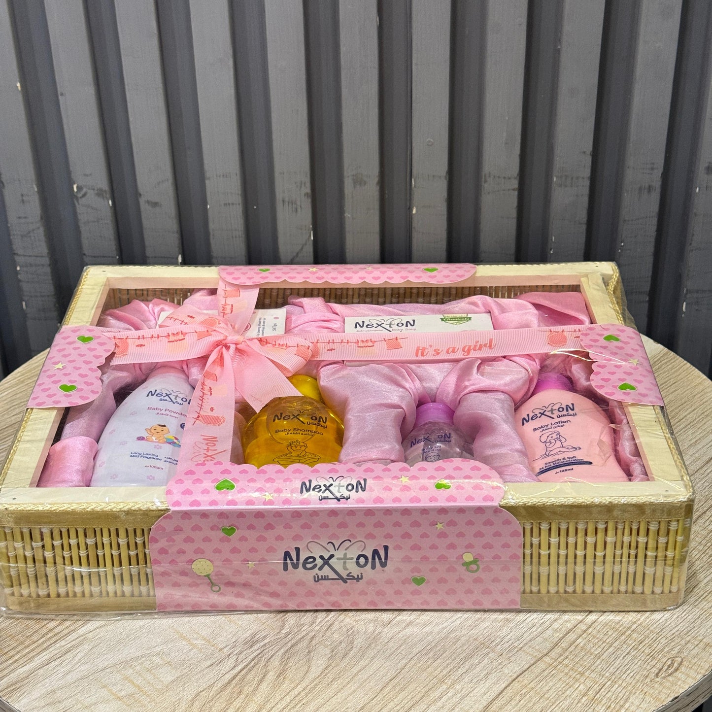 Nexton Premium Baby Gift Set – 6 - Pack Newborn Essentials (Oil, Soap, Shampoo, Lotion, Powder & Cotton Buds) – Gentle & Safe Baby Care Kit - Mahal Al Madinahbaby careMahal Al MadinahMahal Al MadinahNexton Premium Baby Gift Set – 6 - Pack Newborn Essentials (Oil, Soap, Shampoo, Lotion, Powder & Cotton Buds) – Gentle & Safe Baby Care KitNexton Premium Baby Gift Set – 6 - Pack Newborn Essentials (Oil, Soap, Shampoo, Lotion, Powder & Cotton Buds) – Gentle & Safe Baby Care Kit