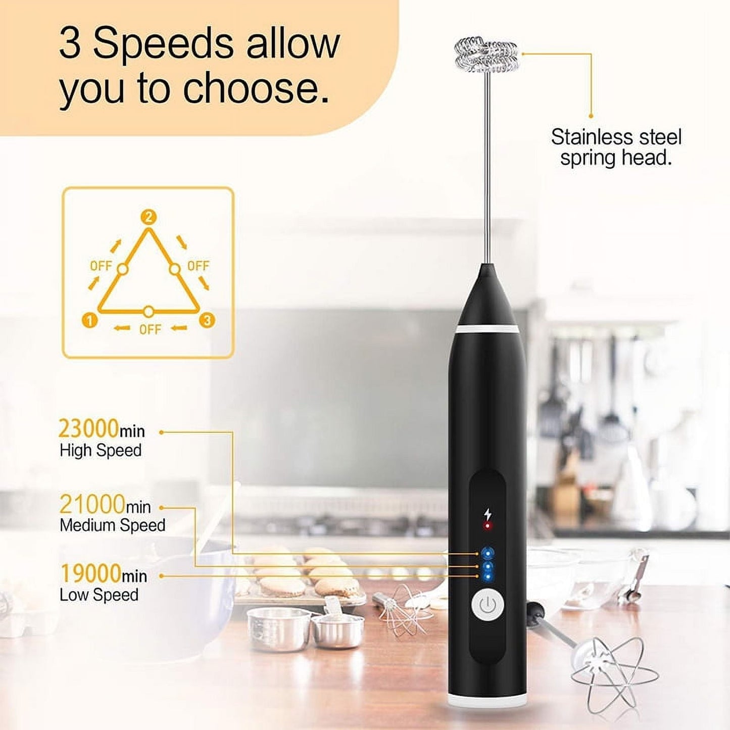Original USB Rechargeable 2 in 1 Electric Coffee Beater | 3 Speed Modes Milk Frother & Egg Beater - Mahal Al MadinahMahal Al MadinahMahal Al MadinahOriginal USB Rechargeable 2 in 1 Electric Coffee Beater | 3 Speed Modes Milk Frother & Egg Beater Mahal Al MadinahOriginal USB Rechargeable 2 in 1 Electric Coffee Beater | 3 Speed Modes Milk Frother & Egg Beater