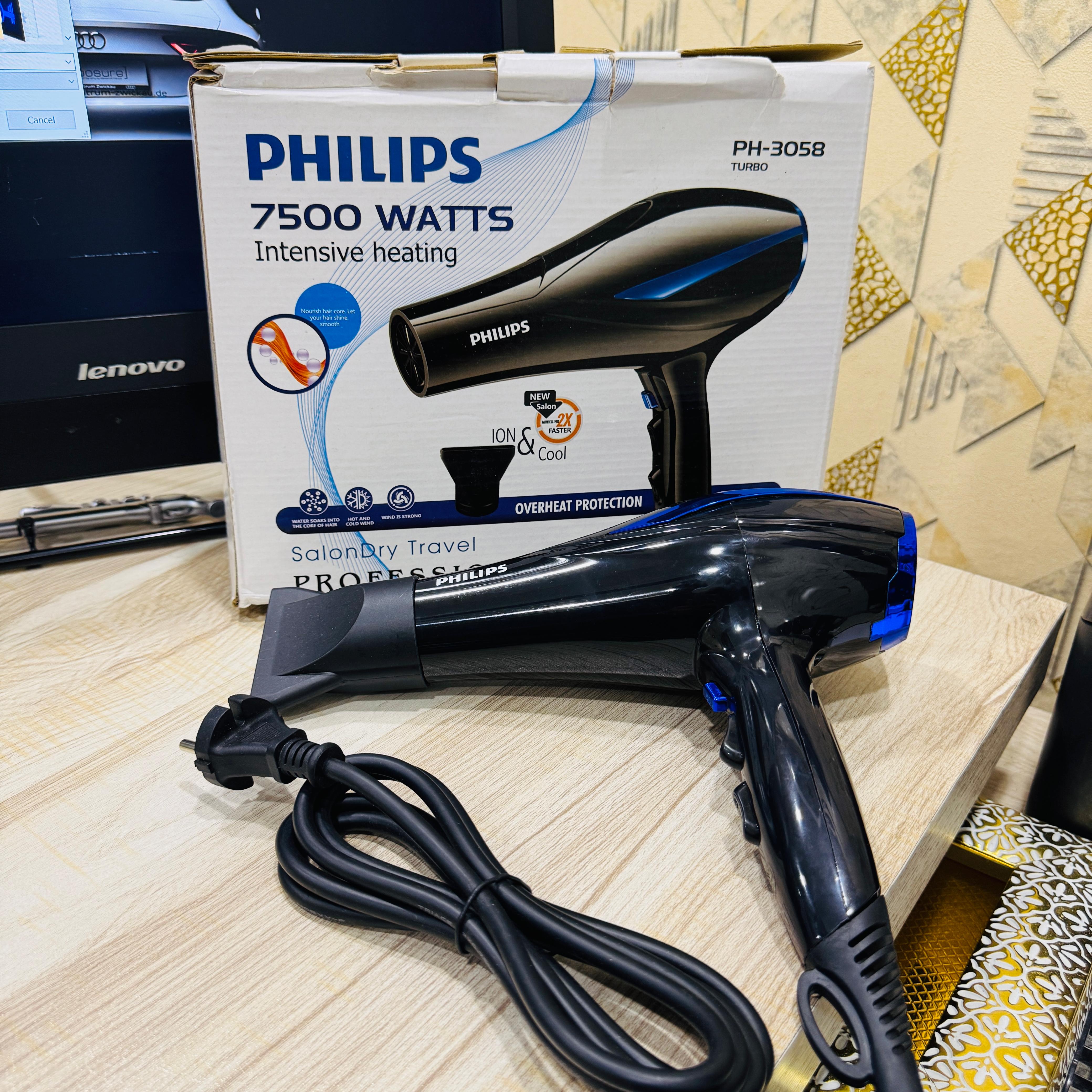 philips hair dryer with hot and cold air