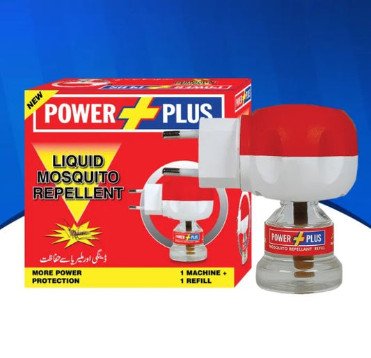 Power Plus Liquid Mosquito Repellent Machine with Free Refill – Electric Plug - in Insect Killer for Home | Long - Lasting Protection from Mosquitoes | Safe & Effective Pest Control - Mahal Al MadinahMosquito killerMahal Al MadinahMahal Al MadinahPower Plus Liquid Mosquito Repellent Machine with Free Refill – Electric Plug - in Insect Killer for Home | Long - Lasting Protection from Mosquitoes | Safe & Effective Pest Control.Power Plus Liquid Mosquito Repellent Machine with Free Refill – Electri