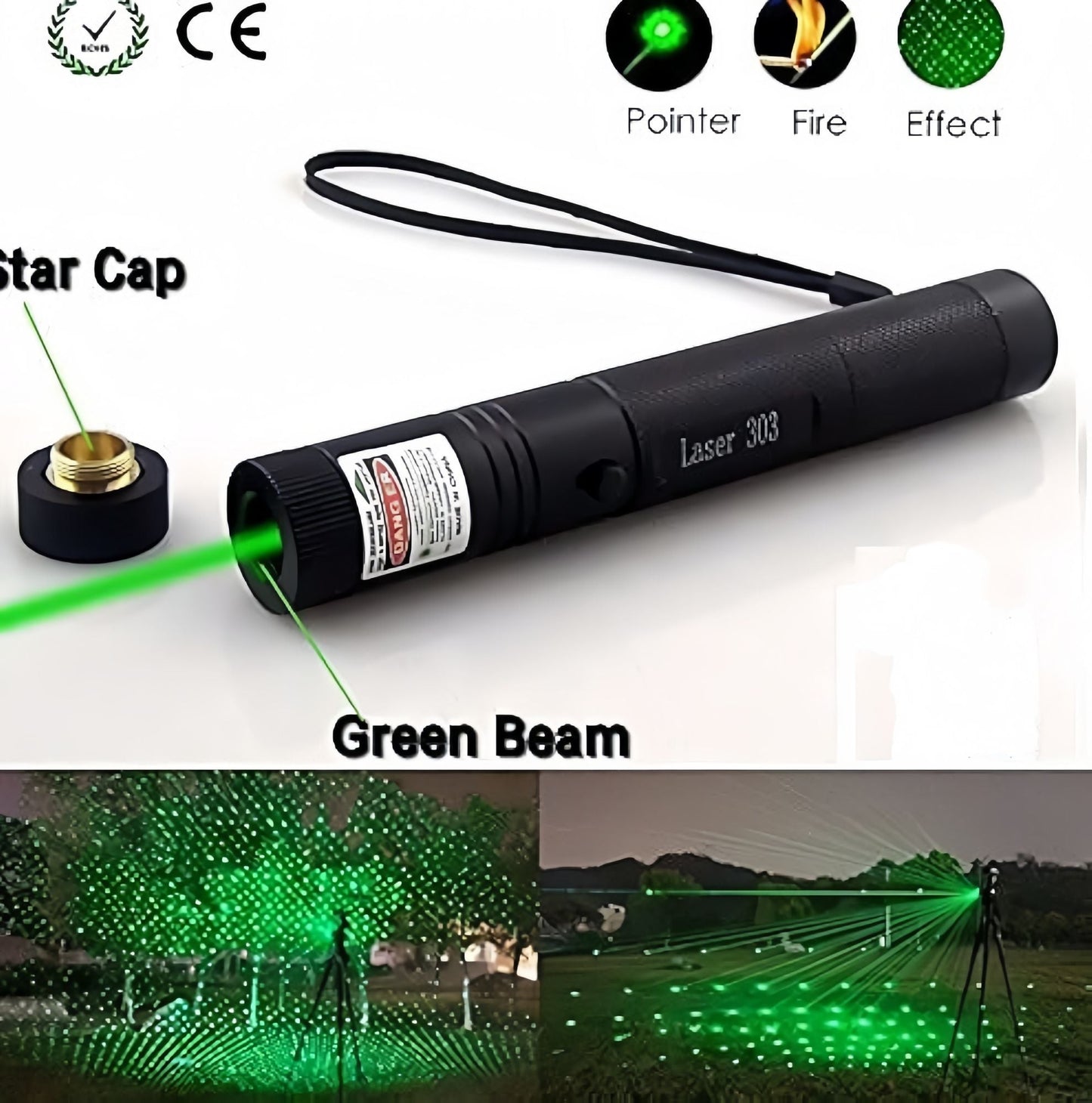 Powerful Green Laser Pointer 303 – High Power Star Laser Light with 18650 Battery & Charger - Mahal Al MadinahMahal Al MadinahMahal Al MadinahPowerful Green Laser Pointer 303 – High Power Star Laser Light with 18650 Battery & Charger.Powerful Green Laser Pointer 303 – High Power Star Laser Light with 18650 Battery & Charger