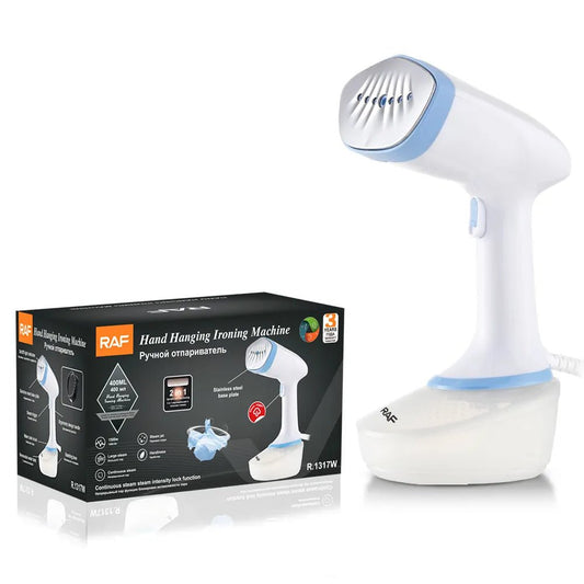 RAF R.1317 Handheld Electric Steam Iron | High - Quality Portable Garment Steamer for Clothes - Mahal Al MadinahMahal Al MadinahMahal Al MadinahRAF R.1317 Handheld Electric Steam Iron | High - Quality Portable Garment Steamer for Clothes.RAF R.1317 Handheld Electric Steam Iron | High - Quality Portable Garment Steamer for Clothes