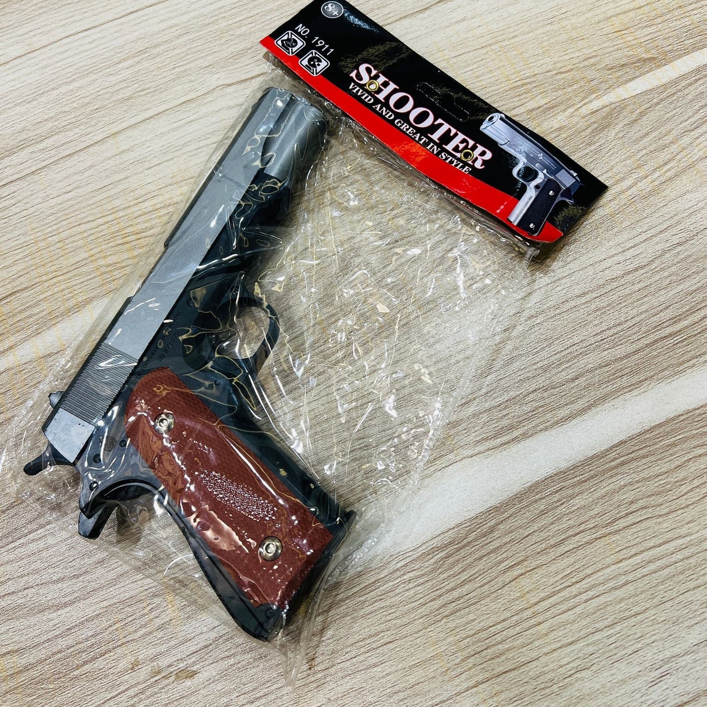 Realistic 1911 Style Toy Gun | Hard Plastic & Metal Airsoft - Style Colt Shooter Lookalike for Kids & Collectors - Mahal Al MadinahMahal Al MadinahMahal Al MadinahRealistic 1911 Style Toy Gun | Hard Plastic & Metal Airsoft - Style Colt Shooter Lookalike for Kids & Collectors.Realistic 1911 Style Toy Gun | Hard Plastic & Metal Airsoft - Style Colt Shooter Lookalike for Kids & Collectors