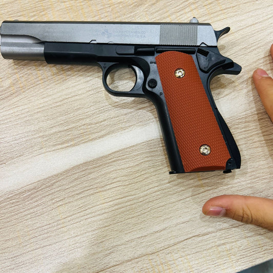 Realistic 1911 Style Toy Gun | Hard Plastic & Metal Airsoft - Style Colt Shooter Lookalike for Kids & Collectors - Mahal Al MadinahMahal Al MadinahMahal Al MadinahRealistic 1911 Style Toy Gun | Hard Plastic & Metal Airsoft - Style Colt Shooter Lookalike for Kids & Collectors.Realistic 1911 Style Toy Gun | Hard Plastic & Metal Airsoft - Style Colt Shooter Lookalike for Kids & Collectors