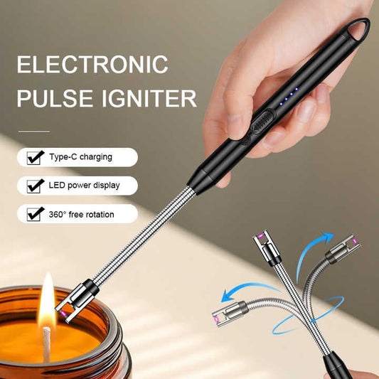 Rechargeable USB Electric Arc Lighter | Flameless LED Long Neck Lighter for BBQ, Stove & Candles - Mahal Al MadinahMahal Al MadinahMahal Al MadinahRechargeable USB Electric Arc Lighter | Flameless LED Long Neck Lighter for BBQ, Stove & Candles Mahal Al MadinahRechargeable USB Electric Arc Lighter | Flameless LED Long Neck Lighter for BBQ, Stove & Candles