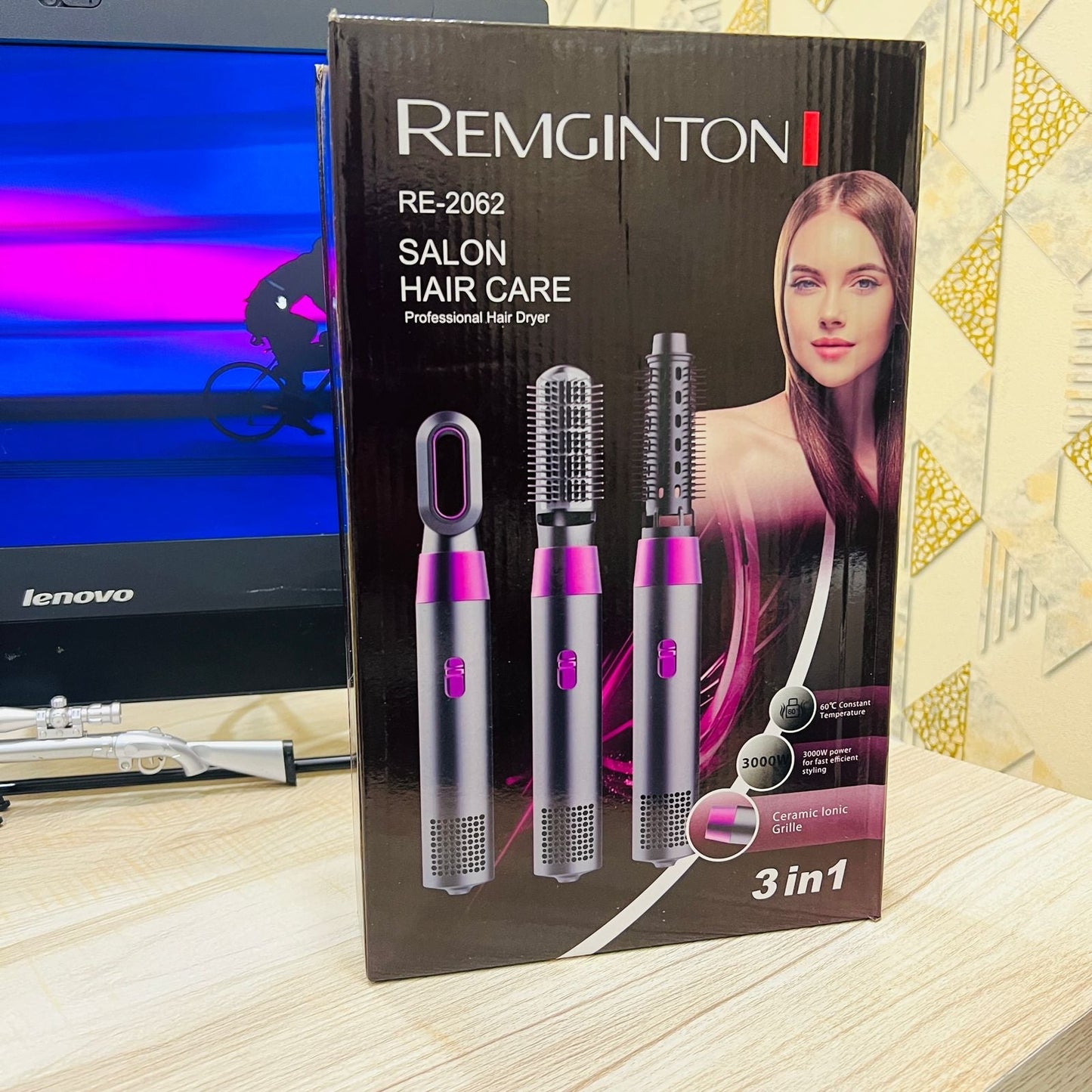 Remington Salon - Style 3 - in - 1 Hot Air Hair Styler | RE - 2062 3000W Hair Dryer, Volumizer & Straightening Comb - Mahal Al MadinahMahal Al MadinahMahal Al MadinahRemington Salon - Style 3 - in - 1 Hot Air Hair Styler | RE - 2062 3000W Hair Dryer, Volumizer & Straightening Comb Mahal Al MadinahRemington Salon - Style 3 - in - 1 Hot Air Hair Styler | RE - 2062 3000W Hair Dryer, Volumizer & Straightening Comb