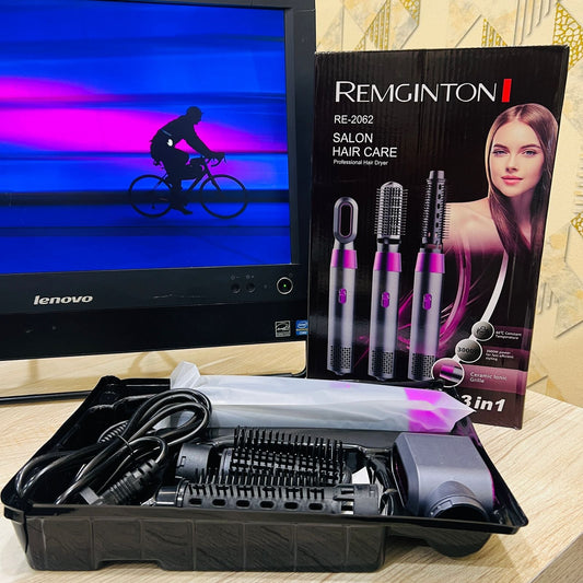Remington Salon - Style 3 - in - 1 Hot Air Hair Styler | RE - 2062 3000W Hair Dryer, Volumizer & Straightening Comb - Mahal Al MadinahMahal Al MadinahMahal Al MadinahRemington Salon - Style 3 - in - 1 Hot Air Hair Styler | RE - 2062 3000W Hair Dryer, Volumizer & Straightening Comb Mahal Al MadinahRemington Salon - Style 3 - in - 1 Hot Air Hair Styler | RE - 2062 3000W Hair Dryer, Volumizer & Straightening Comb