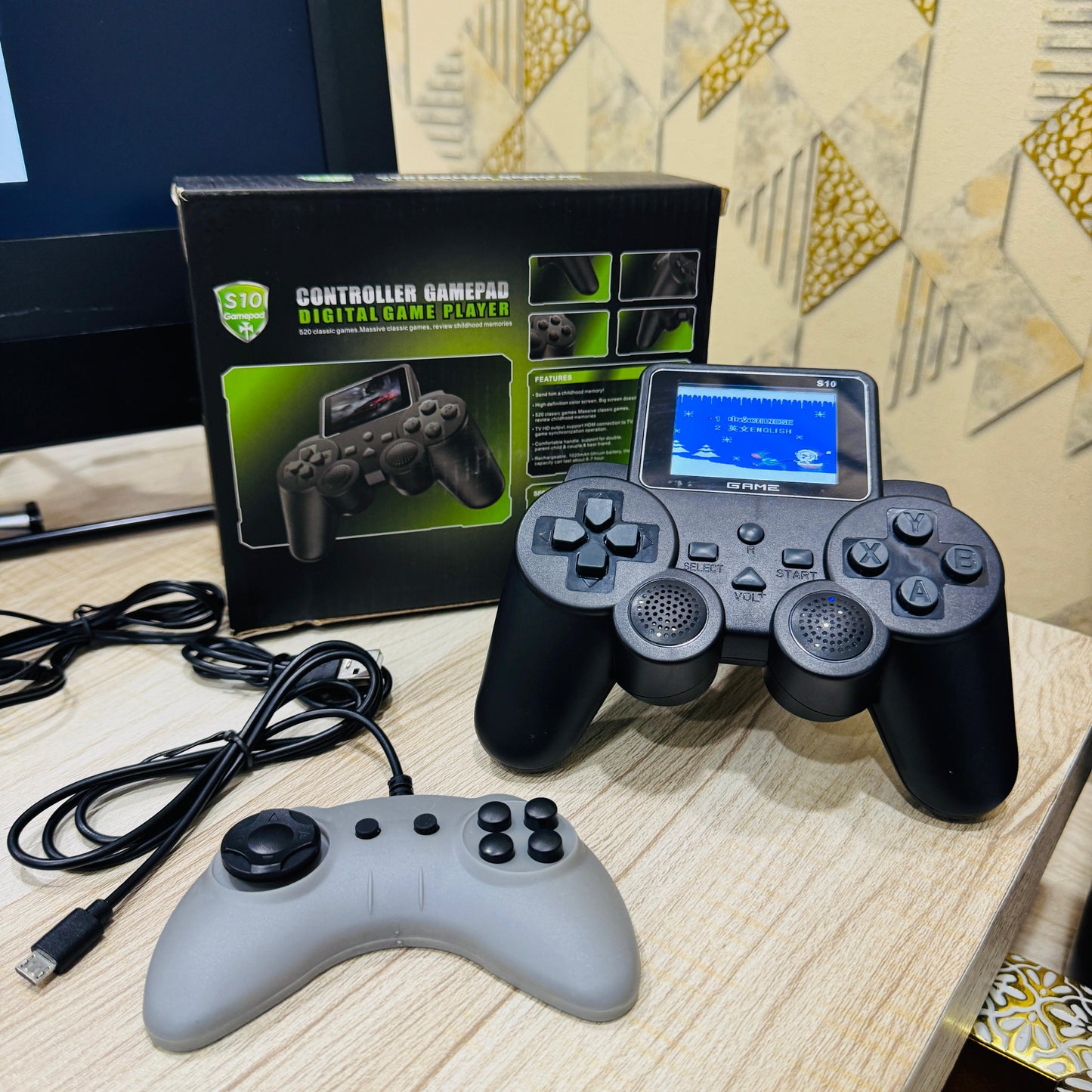 S10 Retro Game Box with 2.4" LED Display | 520 Games in 1 Handheld Console + Controller | TV Connection Support - Mahal Al MadinahMahal Al MadinahMahal Al MadinahS10 Retro Game Box with 2.4" LED Display | 520 Games in 1 Handheld Console + Controller | TV Connection Support Mahal Al MadinahS10 Retro Game Box with 2.4" LED Display | 520 Games in 1 Handheld Console + Controller | TV Connection Support