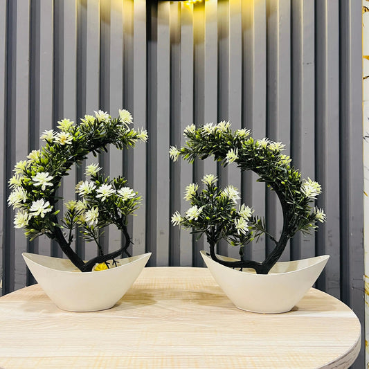 Set of 2 Artificial Bonsai Trees – Decorative Faux Plants with White Ceramic Pots for Home & Office Décor - Mahal Al MadinahDecorationMahal Al MadinahMahal Al MadinahSet of 2 Artificial Bonsai Trees – Decorative Faux Plants with White Ceramic Pots for Home & Office Décor Mahal Al MadinahSet of 2 Artificial Bonsai Trees – Decorative Faux Plants with White Ceramic Pots for Home & Office Décor