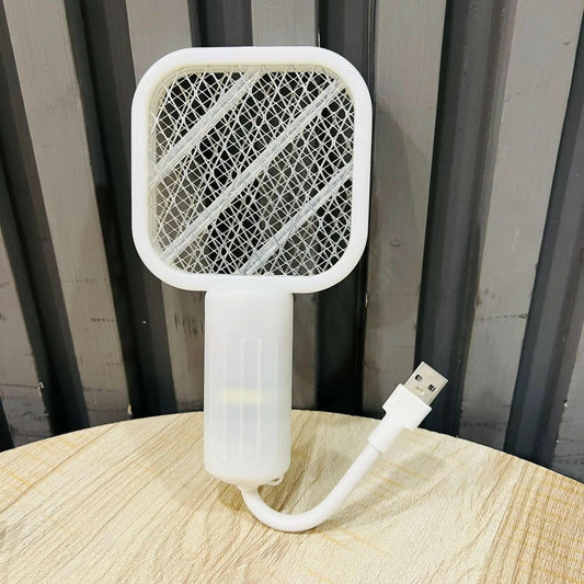 Sky Bird USB Mosquito Killer Racket | Electric Swatter with Night Lamp | Rechargeable Insect Zapper | Eco - Friendly Mosquito Trap (New) | Portable Handheld Electric Bug Zapper for Bedroom, Outdoor Insect Fly Swatter Racket, Mosquito Killer - Mahal Al MadinahMosquito SwatterMahal Al MadinahMahal Al MadinahSky Bird USB Mosquito Killer Racket | Electric Swatter with Night Lamp | Rechargeable Insect Zapper | Eco - Friendly Mosquito Trap (New) | Portable Handheld Electric Bug Zapper for Bedroom, Out