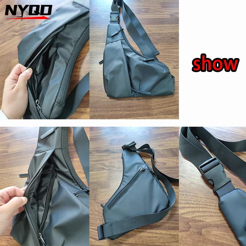 Traveling Bag Anti - Theft Chest Sling Bag 🎒 | Men's Crossbody Wallet 💼 | Sports & Cycling 🚴 | Stylish Leather Look - Mahal Al MadinahMen's Fashion > Bags > Crossbody & Sling BagsMahal Al MadinahMahal Al MadinahTraveling Bag Anti - Theft Chest Sling Bag 🎒 | Men's Crossbody Wallet 💼 | Sports & Cycling 🚴 | Stylish Leather Look.Traveling Bag Anti - Theft Chest Sling Bag 🎒 | Men's Crossbody Wallet 💼 | Sports & Cycling 🚴 | Stylish Leather Look