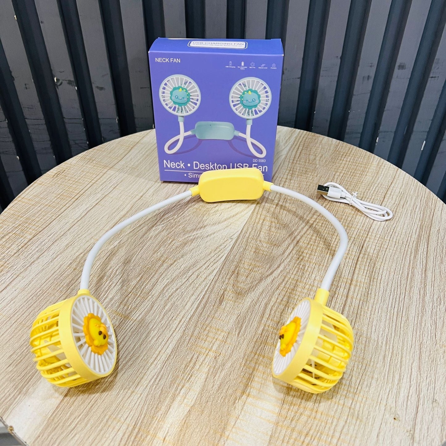 Wearable USB Rechargeable Neck Fan | Dual Head 360° Rotating Hands - Free Cooling Fan for Summer, Travel, Office & Outdoor Use - Mahal Al MadinahMahal Al MadinahMahal Al MadinahWearable USB Rechargeable Neck Fan | Dual Head 360° Rotating Hands - Free Cooling Fan for Summer, Travel, Office & Outdoor Use Mahal Al MadinahWearable USB Rechargeable Neck Fan | Dual Head 360° Rotating Hands - Free Cooling Fan for Summer, Travel, Office & Outdoor Use